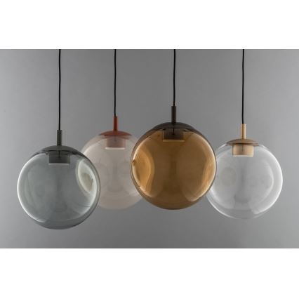 Argon 8831 - Suspension filaire SACRAMENTO 1xGX53/8W/230V marron/fumé