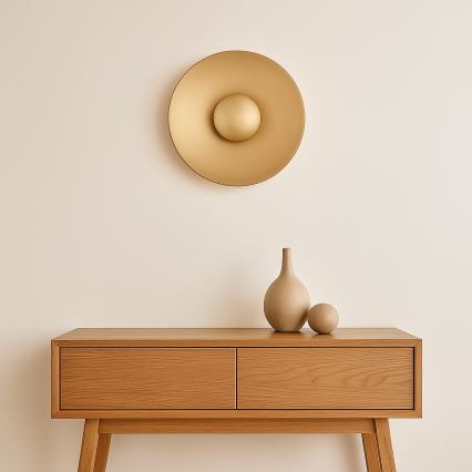 Argon 8865 - Applique murale LED BOLTON, 12,5 W, 230 V, 3000 K, finition dorée