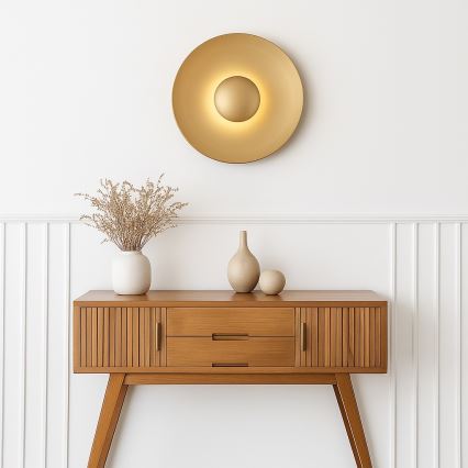 Argon 8865 - LED-wandlamp BOLTON LED/12,5W/230V 3000K goud