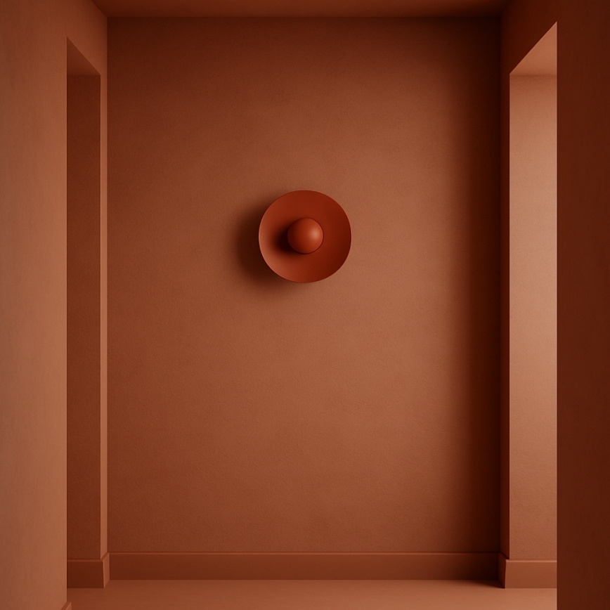 Argon 8866 - Applique murale BOLTON LED/12,5W/230V 3000K terre cuite