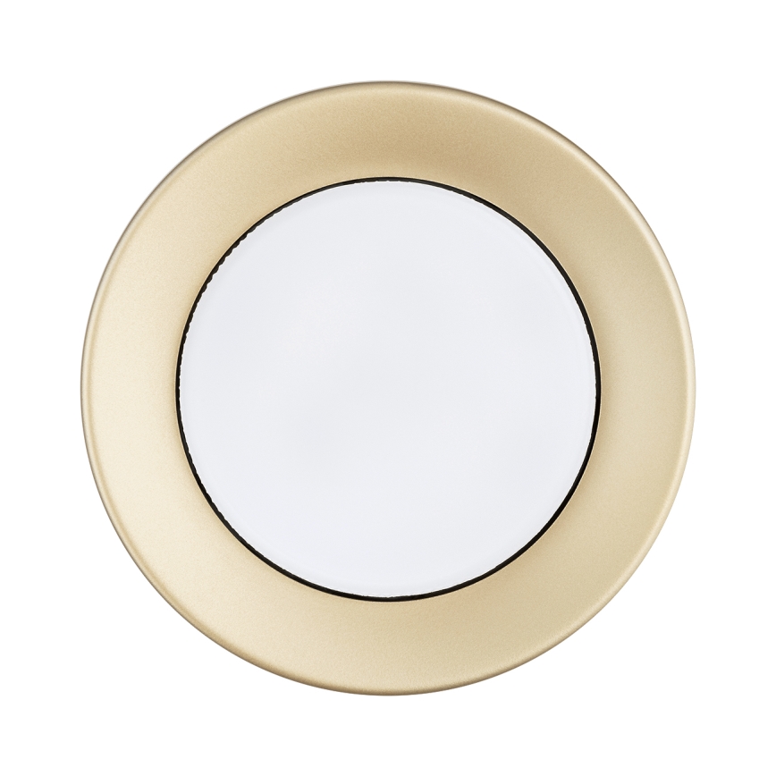 Argon 8903 - Plafondlamp ELORA 1xGX53/7W/230V Ø 11 cm goud