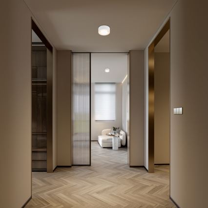 Argon 8915 - Plafonnier ELORA 1xGX53/7W/230V diam. 11 cm blanc