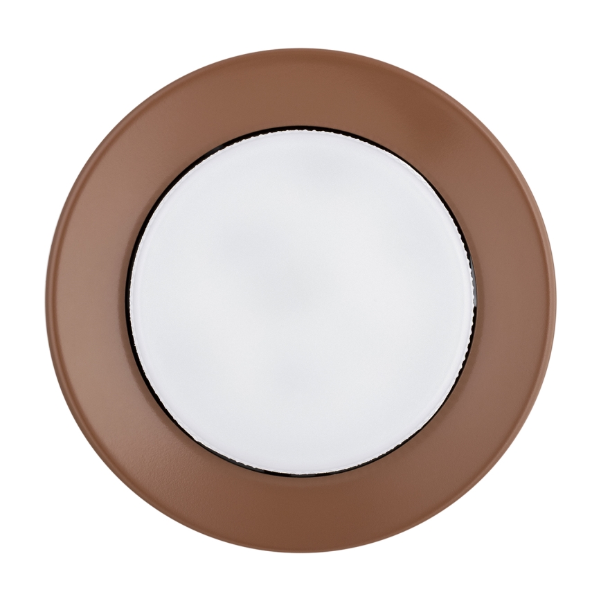 Argon 8916 - Plafondlamp ELORA 1xGX53/7W/230V Ø 11 cm terracotta