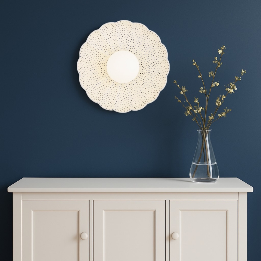 Argon 8934 - Applique murale BOLL 1xG9/6W/230V blanche