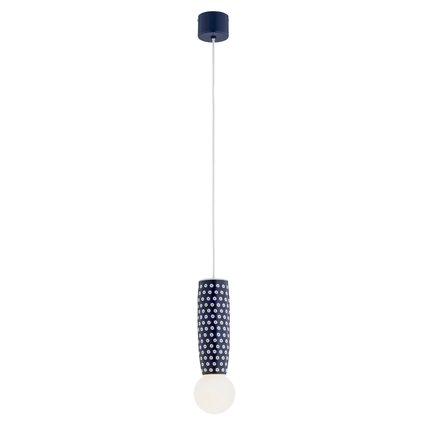 Argon 8937 - Hanglamp aan kabel BOLL 1xG9/6W/230V blauw