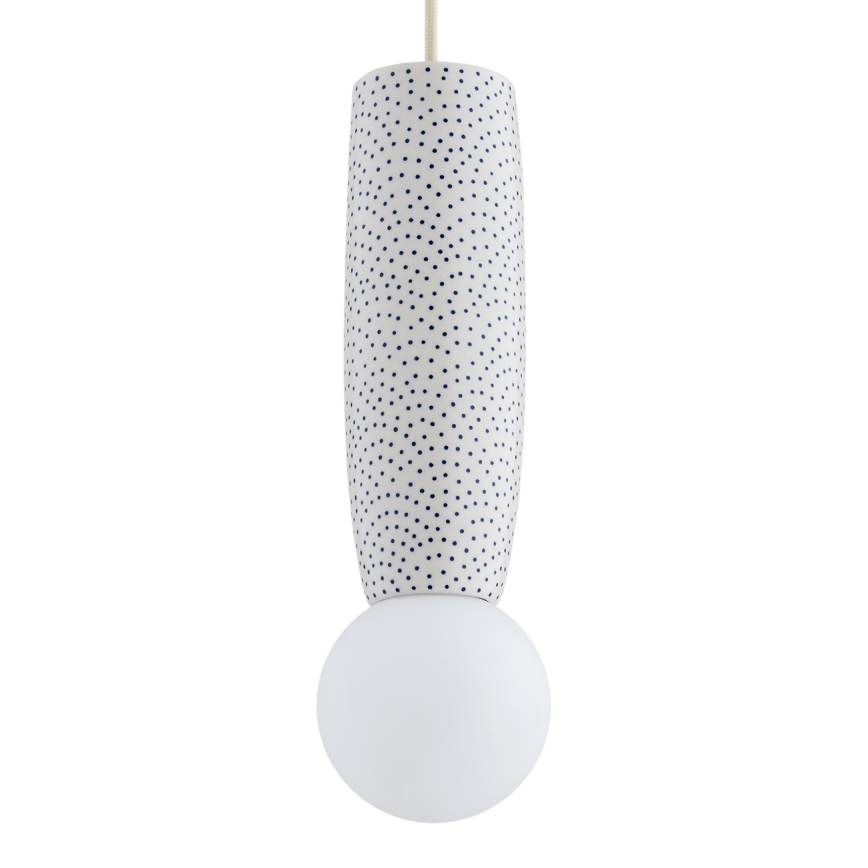 Argon 8938 - Hanglamp met kabel BOLL 1xG9/6W/230V wit