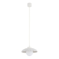 Argon 8947 - Hanglamp met kabel BOLL 1xG9/6W/230V wit