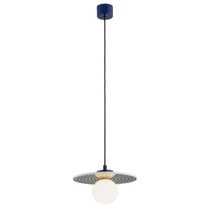 Argon 8950 - Suspension sur câble BOLL 1xG9/6W/230V bleue