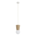 Argon 8951 - Badkamerhanglamp aan kabel VOLANTE 1xG9/6W/230V IP44 beige