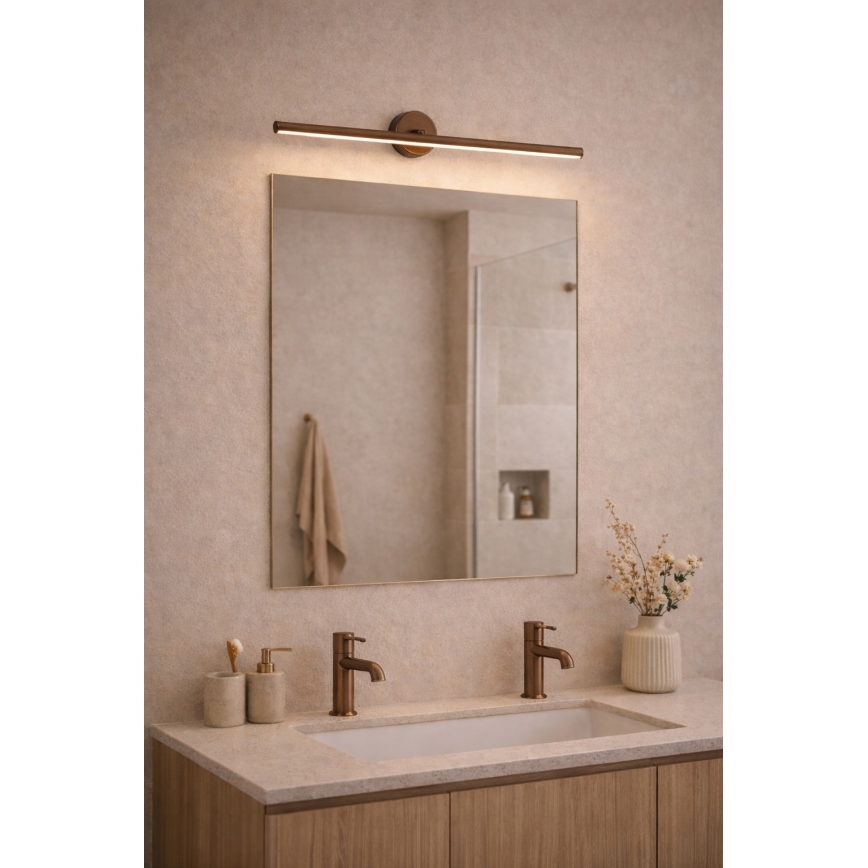 Argon 8993 - LED-schilderijverlichting MIRI LED/7,2W/230V 3000K 40 cm bruin