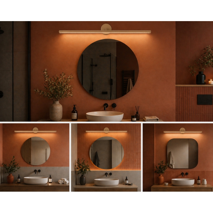Argon 8996 - Luminaire LED pour tableaux MIRI LED/18W/230V 3000K 100 cm beige