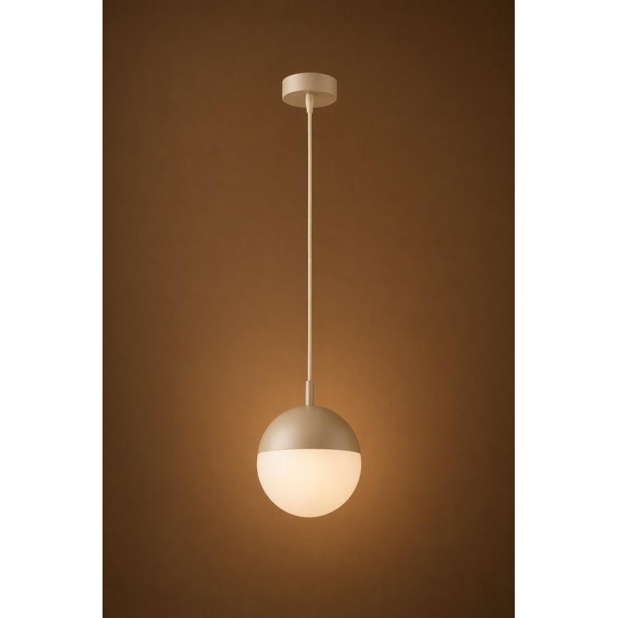 Argon 9001 - Suspension extérieure sur câble LIV 1xE27/15W/230V IP44 beige