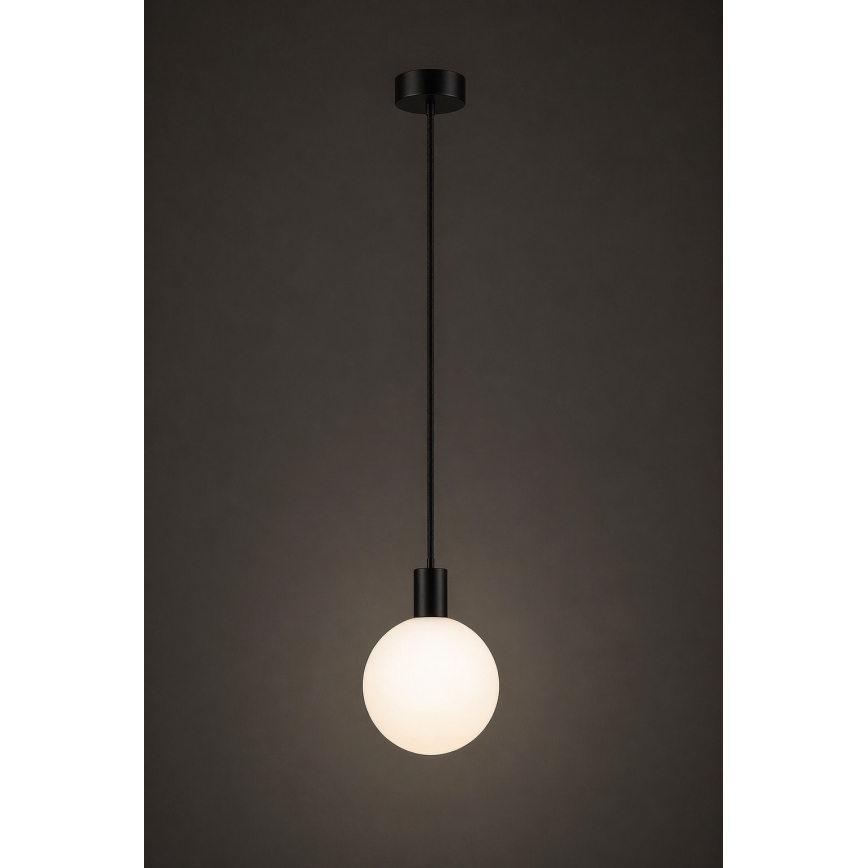 Argon 9005 - Suspension extérieure sur câble ORE 1xG9/6W/230V IP44 noire