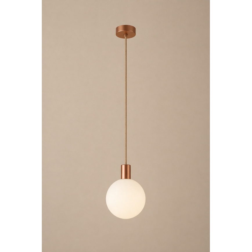 Argon 9006 - Suspension extérieure sur câble ORE 1xG9/6W/230V IP44, finition cuivre