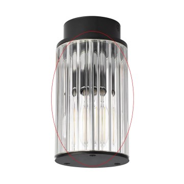 Argon - Verre de rechange pour luminaire NORFOLK E27 Ø 12 cm