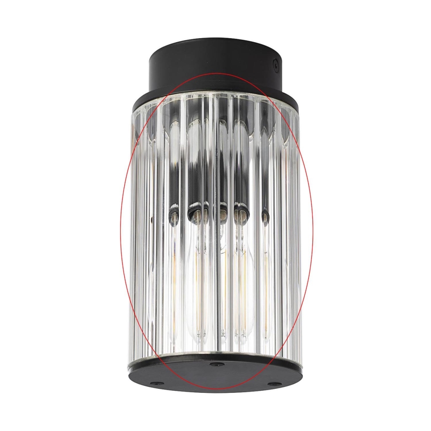 Argon - Vervangend glas voor armatuur NORFOLK E27 Ø 12 cm
