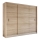 Armoire à portes coulissantes SAPHIRA 250x215 cm chêne sonoma