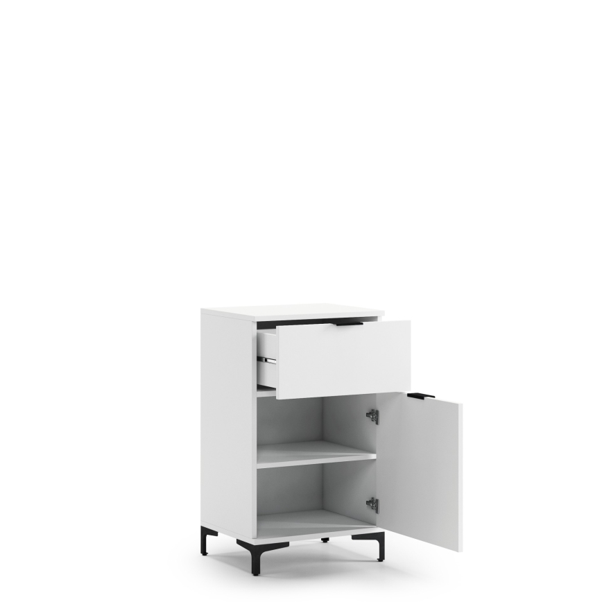 Armoire avec tiroir LORA blanc