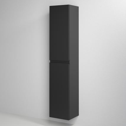 Armoire de salle de bains HELSINKI 174 cm noire