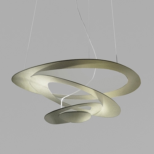 Artemide 1254120A - Dimbare LED hanglamp aan een koord PIRCE LED/44W/230V 3000K goud
