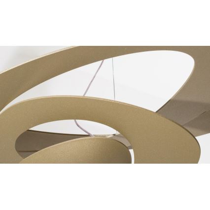 Artemide 1254120A - Dimbare LED hanglamp aan een koord PIRCE LED/44W/230V 3000K goud