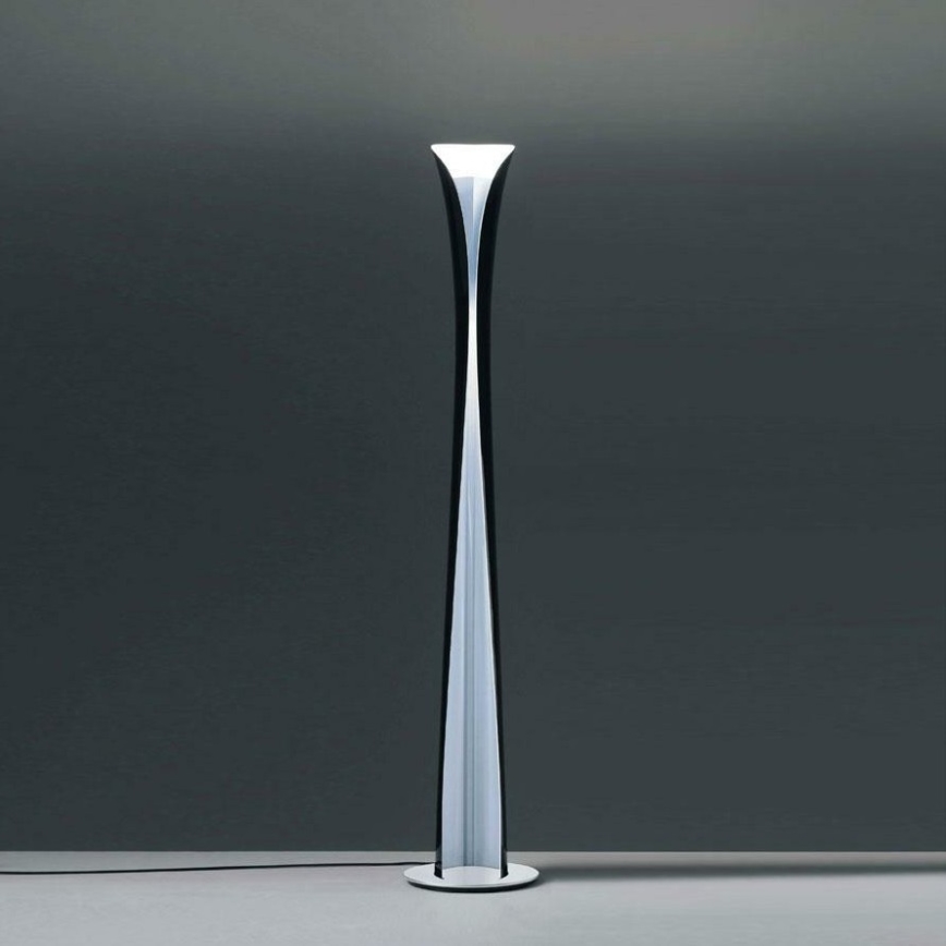 Artemide 1361010A - Lampadaire CADMO LED/44W/230V + 1xGU10/10W/230V noir
