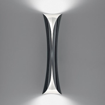 Artemide 1373010A - Wandlamp CADMO 2xGU10/10W/230V zwart
