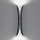 Artemide 1373010A - Wandlamp CADMO 2xGU10/10W/230V zwart