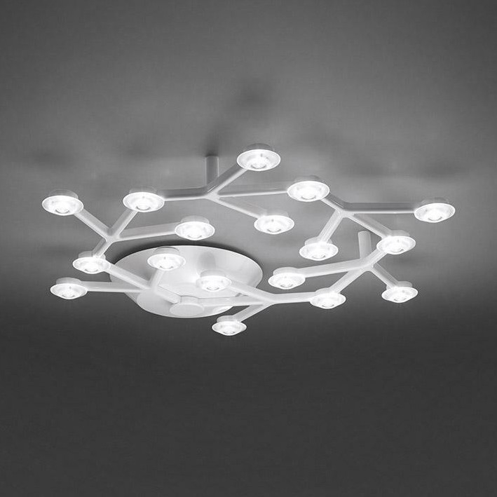 Artemide 1594050APP - Plafonnier à intensité variable NET LED/43W/230V 3000K