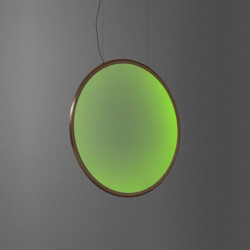 Artemide 1992360APP - Suspension filaire RGBW à intensité variable DISCOVERY LED/42W/230V 2700-6500K bronze