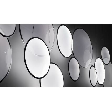 Artemide 1993010APP - Dimbare LED hanglamp aan een koord DISCOVERY LED/60W/230V 3000K antraciet