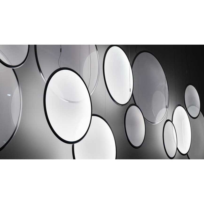 Artemide 1993010APP - Dimbare LED hanglamp aan een koord DISCOVERY LED/60W/230V 3000K antraciet