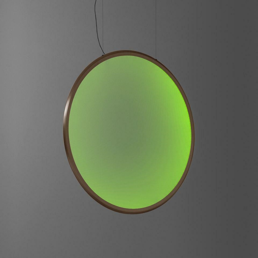 Artemide 1993360APP - LED RGBW Dimbare hanglamp aan een koord DISCOVERY LED/59W/230V 2700-6500K brons