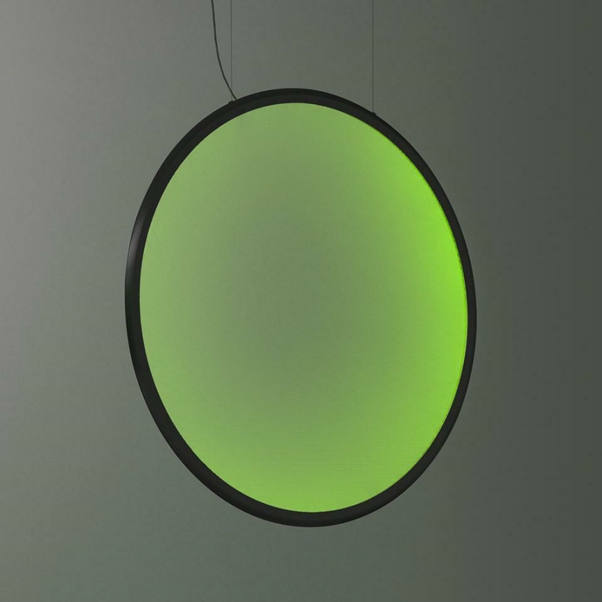 Artemide 1994330APP - LED RGBW Dimbare hanglamp aan een koord DISCOVERY LED/79W/230V 2700-6500K zwart