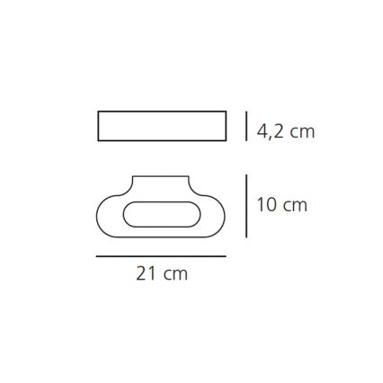Artemide - Applique murale TALO LED/20W/230V CRI90