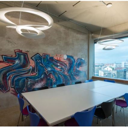 Artemide AR 1237010A - Dimbare hanglamp met kabel PIRCE MINI 1xR7s/330W/230V