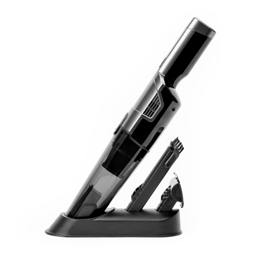 Aspirateur portable rechargeable pour voiture 75W/2800 mAh noir