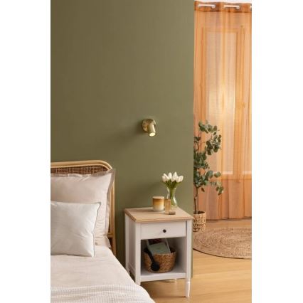 Atmosphera - Applique murale spot VICO 1xGU10/25W/230V dorée