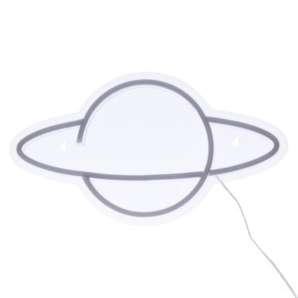 Atmosphera - décoration murale néon LED PLANET LED/5V