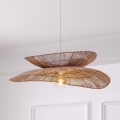 Atmosphera - Hanglamp aan een koord ALARA 1xE27/40W/230V jute