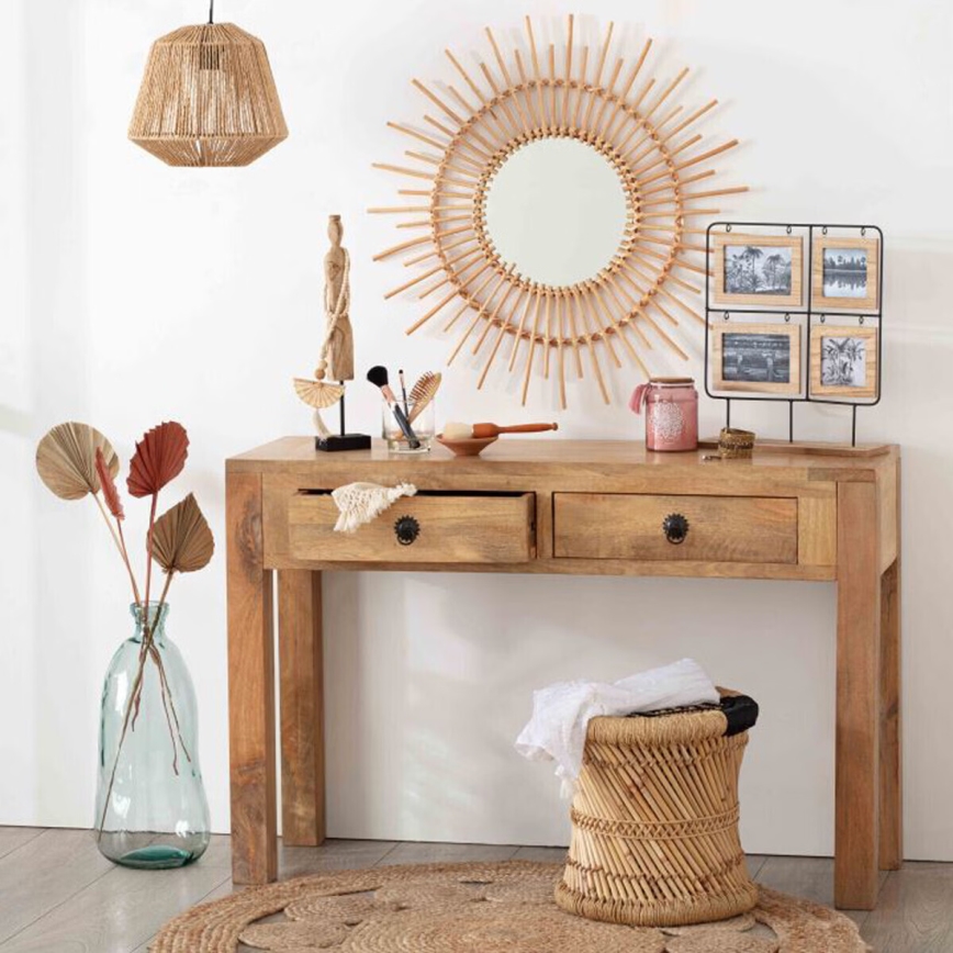 Atmosphera - Hanglamp aan een koord JILY 1xE27/40W/230V jute beige