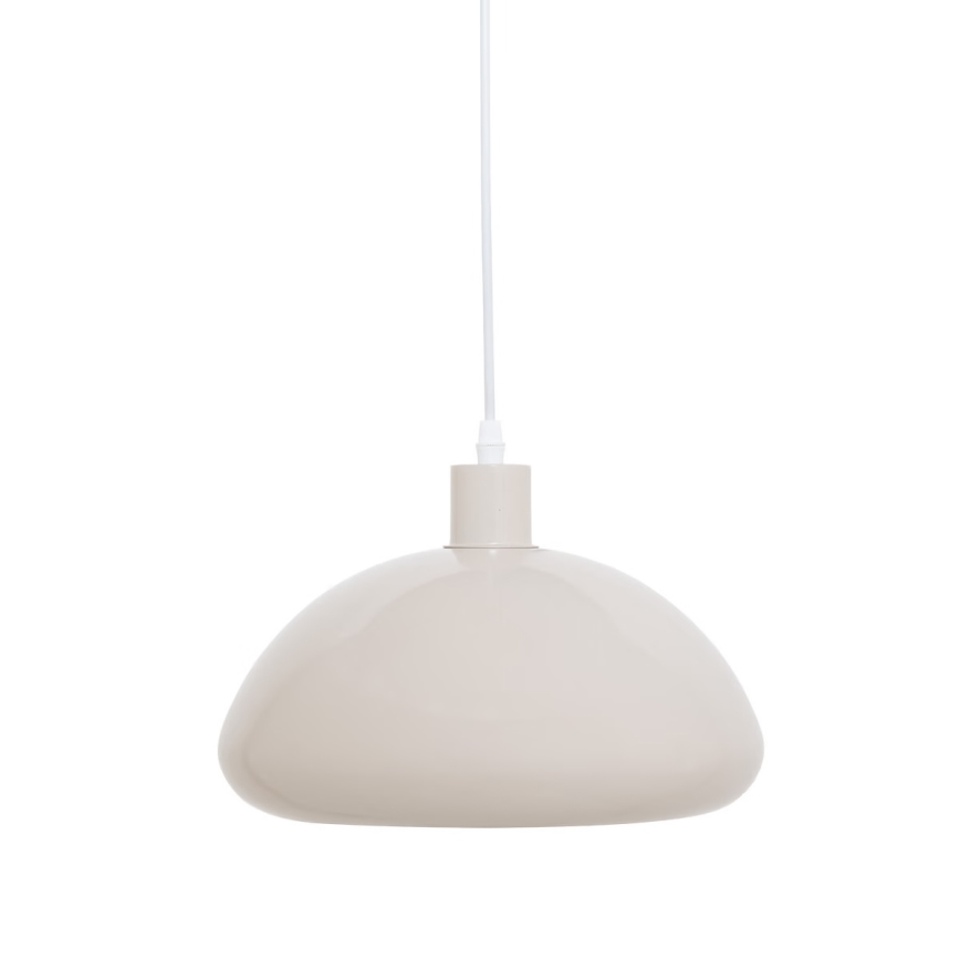 Atmosphera - Hanglamp aan een koord SAVIO 1xE27/40W/230V beige