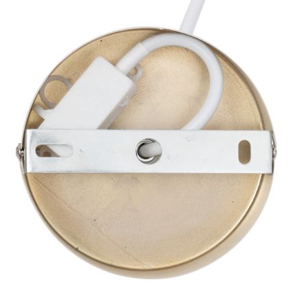 Atmosphera - Hanglamp aan een koord SAVIO 1xE27/40W/230V beige