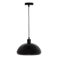 Atmosphera - Hanglamp aan een koord SAVIO 1xE27/40W/230V zwart