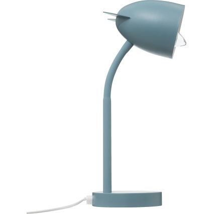 Atmosphera - Kinderbureaulamp OREILLES 1xE14/40W/230V blauw