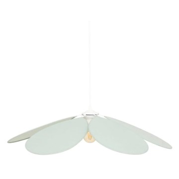 Atmosphera - Kinderhanglamp aan snoer PETAL 1xE27/40W/230V Ø 72 cm mintgroen