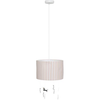 Atmosphera - Kinderhanglamp aan snoer SCOTT 1xE27/40W/230V met hondjes
