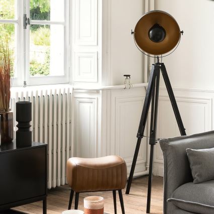 Atmosphera - Lampadaire LAHTI 1xE27/25W/230V paulownia