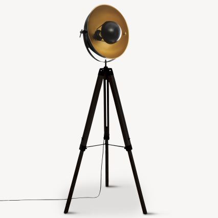 Atmosphera - Lampadaire LAHTI 1xE27/25W/230V paulownia