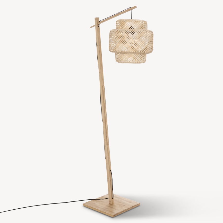 Atmosphera - Lampadaire LIBY 1xE27/40W/230V bambou